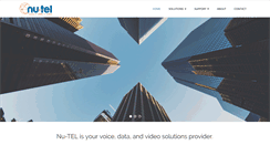 Desktop Screenshot of nu-tel.com